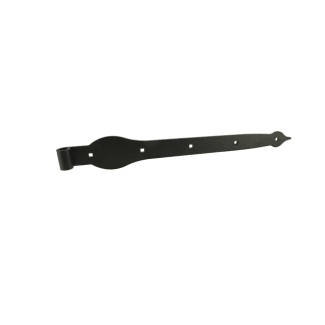 Product afbeelding voor GB Heng 600x45x6mm Epoxycoating Zwart 1st 42824B