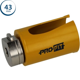 Product afbeelding voor Profit Gatzaag 43mm Multi Purpose  Met Adapter En Euro-Hanger