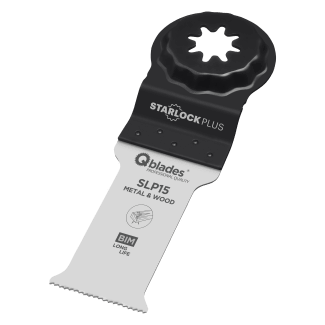 Product afbeelding voor Qblades Multitoolzaagblad SLP15 28x60mm Bi-Metaal 19TPI 1st