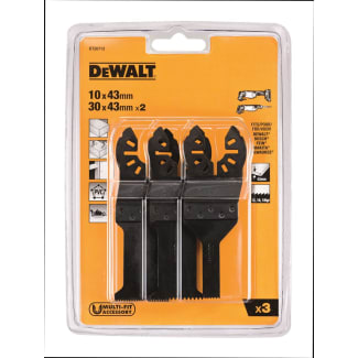Product afbeelding voor DeWALT Multitoolzaagbladenset DT20713QZ 3-Delig