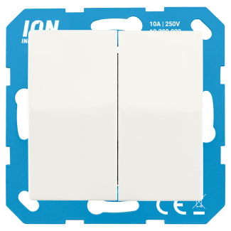 Product afbeelding voor ION Industries V1/J1 Serieschakelaar Inbouw Alpinewit