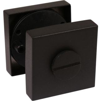 Product afbeelding voor Oxloc WC-rozet Vierkant 11mm RVS Met Onderrozet Kunststof Zwart