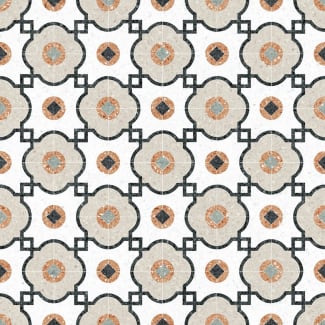 Product afbeelding voor Vloertegel Vives Niza Multicolor 20x20cm 8mm Mat