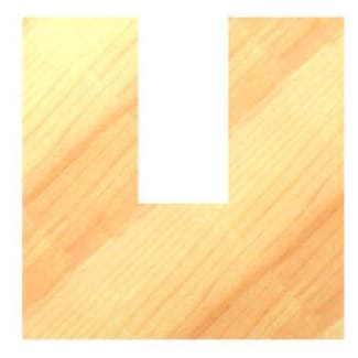 Product afbeelding voor Trasco Groeffrees Hardmetaal 15x30/90mm Aansluiting 8mm