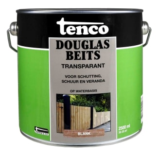 Product afbeelding voor Tenco Douglas Beits Transparant 2.5L Blank