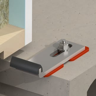 Product afbeelding voor GB Elementverankering 24x170mm 70x8mm 65x13mm Thermisch Verzinkt 0758726
