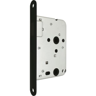 Product afbeelding voor Oxloc WC-Badkamerslot Magnetisch DIN Links/DIN Rechts WC63/8 Doornmaat 50mm RVS Zwart