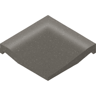 Product afbeelding voor Villeroy & Boch Hoek Pro Architectura 3.0 Solid Grey 10x10cm Mat R10 2609C4900010