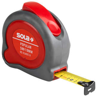 Product afbeelding voor Sola Rolbandmaat Popular 13mm 3m Met Riemclip