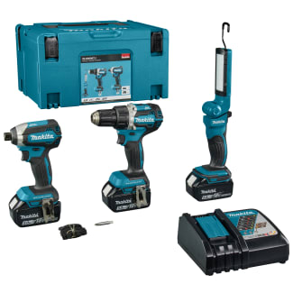 Product afbeelding voor Makita Combiset DLX3090TJ 18V In M-Box