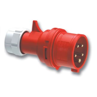 Product afbeelding voor Kelfort Stekker Randaarde Recht 5-polig 400V 32A CEE Kunststof Rood