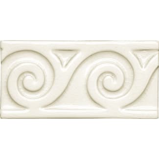 Product afbeelding voor Strip Modernista Relieve Mar Marfil 7,5x15cm Glanzend