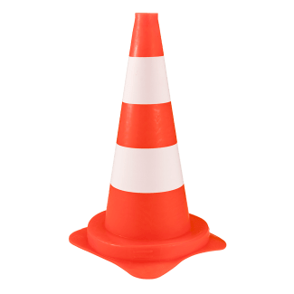 Product afbeelding voor Gripline Kegel 50cm Oranje/Wit