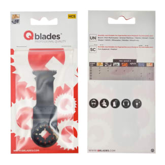 Product afbeelding voor Qblades Multitoolzaagblad Precision SL06 35x50mm HCS 1st