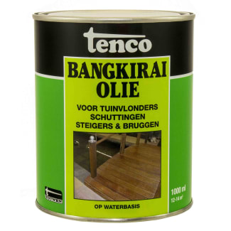 Product afbeelding voor Tenco Bangkirai Olie Waterbasis 1L