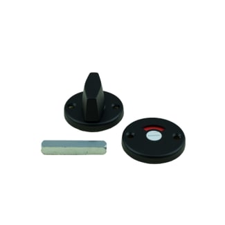 Product afbeelding voor AMI WC-Rozet Rond 50mm Aluminium Zwart