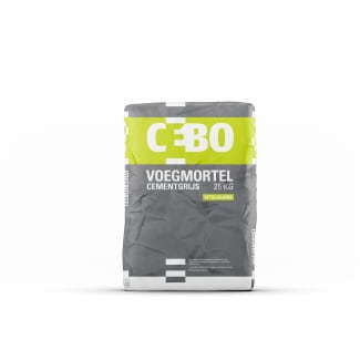 Product afbeelding voor CEBO Voegmortel 25kg Cementgrijs