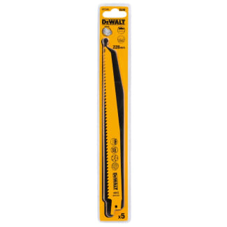 Product afbeelding voor DeWALT Reciprozaagblad DT2349QZ 228mm Voor Hout 5st