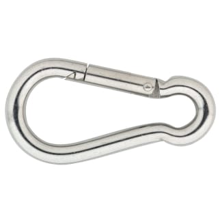 Product afbeelding voor DX Karabijnhaak 100x10mm RVS A4