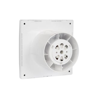Product afbeelding voor Badkamer-/Toiletventilator Silencio 100T Kunststof Wit