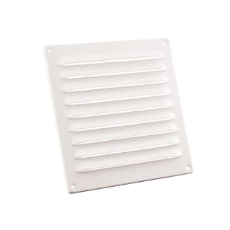 Product afbeelding voor Schoepenrooster 200x200mm Aluminium Wit