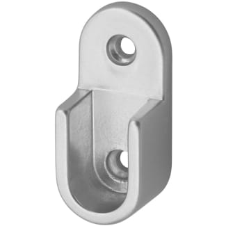 Product afbeelding voor Hermeta Steun Garderobebuis 1175 Gardelux 1 In De Dag Open Model Aluminium Naturel