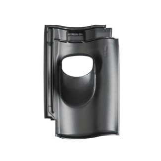Product afbeelding voor Ubbink Dakdoorvoerpan Nelskamp NH-10 131mm 25-45 Graden 1-pans Zwart