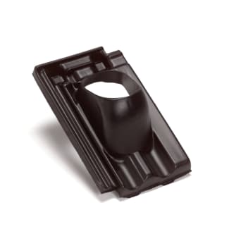 Product afbeelding voor Ubbink Dakdoorvoerpan Mulden Vlak 131mm 25-45 Graden 1-pans Zwart