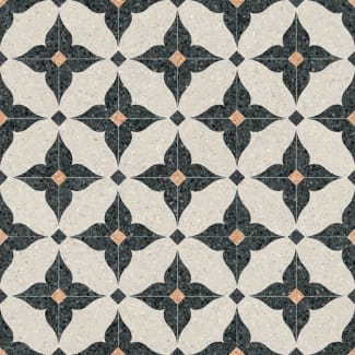 Product afbeelding voor Vloertegel Vives Niza Negro 20x20cm 8mm Mat