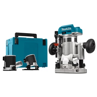 Product afbeelding voor Makita Accu Boven-/Kantenfrees DRT50ZJX2 18V Zonder Accu