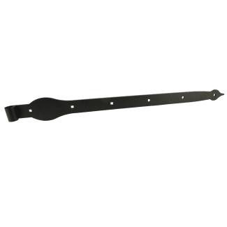 Product afbeelding voor GB Heng 800x45x6mm Epoxycoating Zwart 1st 42825B
