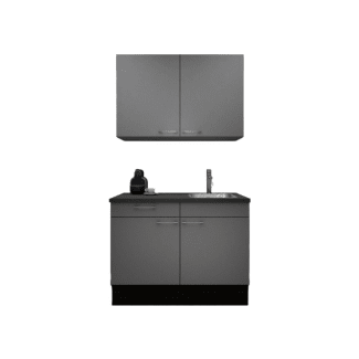 Product afbeelding voor Procasa Keuken 120cm Compleet Grey Spoelbak Rechts