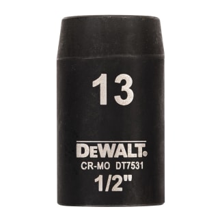 Product afbeelding voor DeWALT Krachtdopsleutel DT7531 1/2x13mm Kort