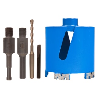 Product afbeelding voor InterDynamics Diamantdozenboor Premium Droog 82mm M16 Steen