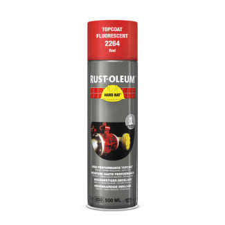 Product afbeelding voor Rust-Oleum Deklaag Hard Hat 2264 500ml Fluorescerend Rood
