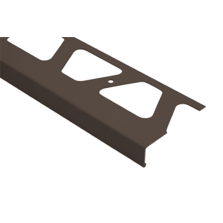Product afbeelding voor Schlüter BARA-RW Afsluitprofiel 40mm 250cm Alu Met Kleurcoating Zwartbruin RW40SB