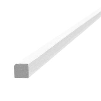 Product afbeelding voor Meranti Glaslat 17x18mm 275cm B-5 Wit Gegrond 60Mu