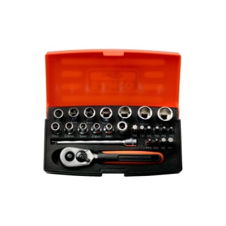 Product afbeelding voor Bahco Dopsleutelset SL25 1/4" 25-delig In Koffer