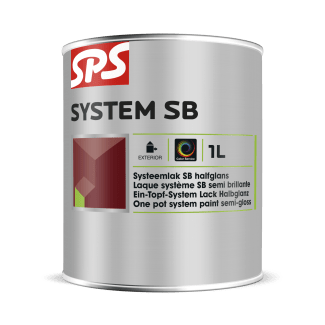 Product afbeelding voor SPS System SB Systeemlak Halfglans Buiten 1L Basis P