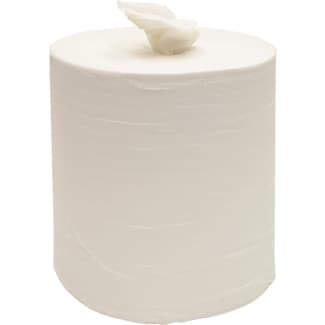 Product afbeelding voor Kelfort Poetspapier Op Rol 1-laags 300m Wit 2st