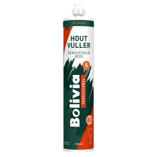 Product afbeelding voor Bolivia Houtvuller Epoxy 2K 250ml 4uur 2-in-1