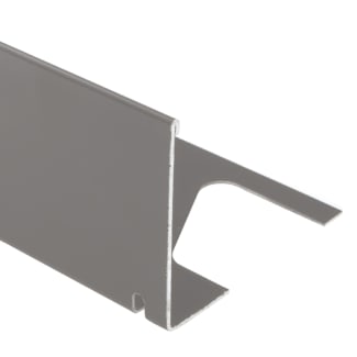 Product afbeelding voor Schlüter BARA-RWL Geperforeerd Hoekprofiel 120mm 250cm Alu Met Kleurcoating Grijs Metallic RWL120GM