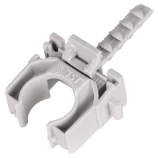 Product afbeelding voor Buisclip 16mm Euro Grijs 50st Voor 5/8" Buis