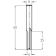 Product afbeelding voor Trasco Groeffrees Hardmetaal 6x25/60mm Aansluiting 8mm