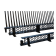 Product afbeelding voor Nedsale Venti-Panlat 32mm 1m HDPE Zonder Kam Rood