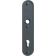 Product afbeelding voor HOPPE Veiligheidslangschild 3214 Ovaal Met Kruk-/Profielcilindergat 250x50mm PC92 Aluminium Zwart SKG3