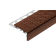 Product afbeelding voor Schlüter TREP-V60 Draagprofiel R10 12,5mm 100cm Alu Bruut Mat Geanodiseerd Notenbruin TVL60NB125/100