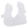 Product afbeelding voor Klembeugel 16-22mm PVC Wit 50st