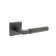 Product afbeelding voor Intersteel Deurkruk Bau-Stil Op Rozet 10mm Zamak Antracietgrijs