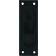 Product afbeelding voor Oxloc Schuifdeurkom Recht 120,5x40mm RVS Mat Zwart